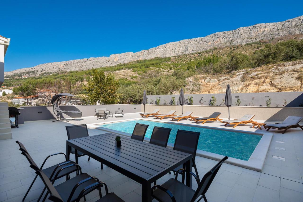 Luxury Apartment Lorena - Private Heated Pool - Jesenice  Extérieur photo